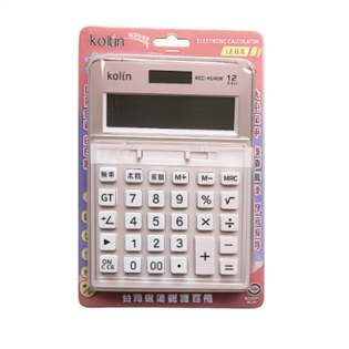 【歌林 】KEC-KU40P(玫瑰金)12位稅率計算機