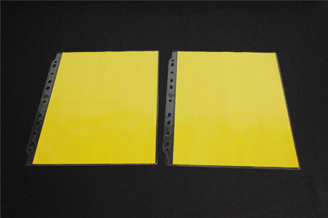 鼎盛731-A4-11孔PVC顆粒皮內頁附紙10張/包