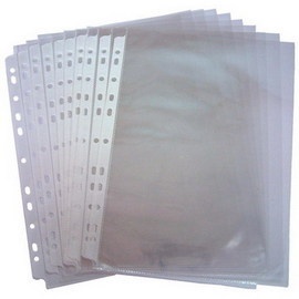 11孔白邊內頁袋（厚度0.06mm） 