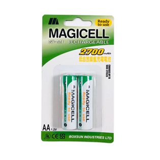 【MAGICELL】3號AA低自放鎳氫充電電池 (2入)