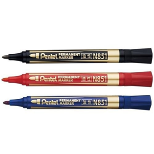 PENTEL  N851圓頭油性筆