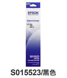 EPSON 原廠色帶S015523 (黑) (LQ-30